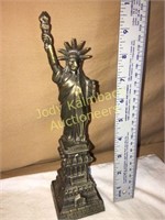 Old metal Statue of Liberty souvenir