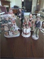 Vintage Old Men/ Women Porcelain Figures