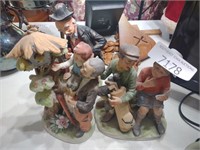 Vintage Old Men/ Women Porcelain Figures