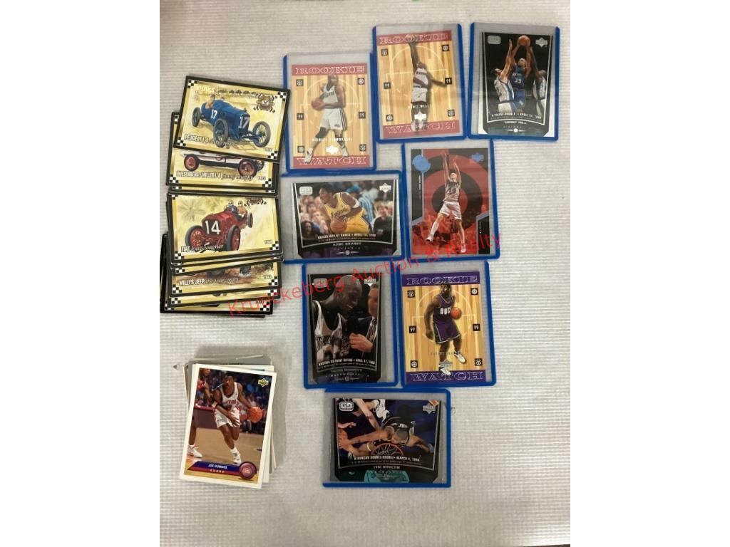 Sleeved Rookie Basketball Cards & More