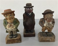 Small Carved Wood Souvenir Figures -3