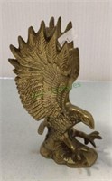 Brass Eagle figure measuring 6 inches tall.   1941