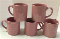 Lot of four Grindley England coffee mugs.    1941