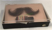 Vintage mustache made of real hair with spirit