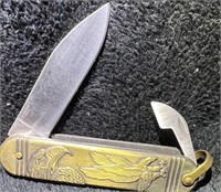 Gold Eagle Pocket Knife