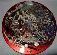 Assorted Tray Lot Costume Jewellery