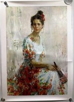 (2pc) Anastasiya Matveeva S/n Giclee On Canvas
