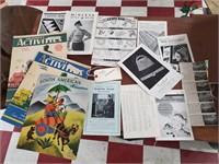 1930s 40s sewing ephemera catalogs + children mags