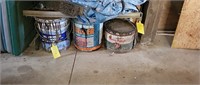 3 Pails of Grease & Water Proofing Tar