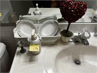 Bathroom Bowls & Decor In Hall Bath