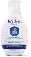 Used-Live Clean-Baby Bubble Bath & Wash