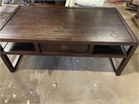 Wood Coffee Table drawer needs repair