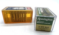 (65) Rnds 22 Mag, Remington & CCI
