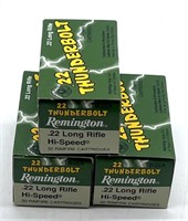 (150) Rnds 22LR Remington Thunderbolt
