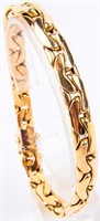 Jewelry Heavy 14kt Yellow Gold Chain Bracelet