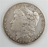(KC) 1880 O Silver Morgan Coin