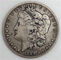 (KC) 1884 Silver Morgan Coin