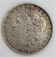 (KC) 1880 Silver Morgan Coin