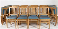 Louis Rastetter & Sons, 12 "Solid Kumfort" Chairs