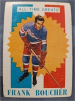 1960-61 Topps NHL Frank Boucher Card #29