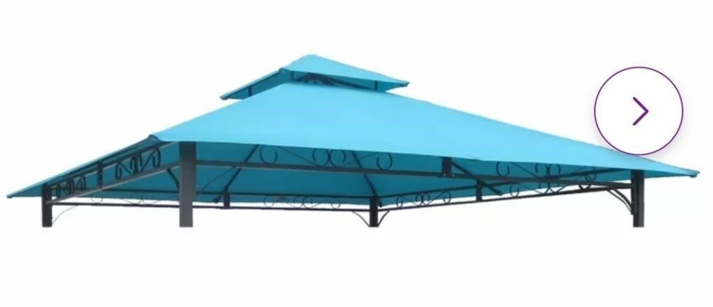 10 × 10' Patson Replacement Canopy-Baby Blue