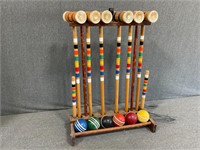 Vintage Croquet Set