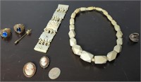 10k Rings, Ivory Jewelry, Sterling Ring and Cameos