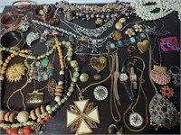 Large Assortment of Ladies Costume Jewelry