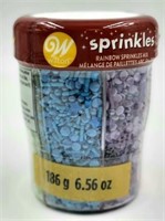 Wilton SPRINKLES 6-CELL RAINBOW MEDLEY, Pack of 2