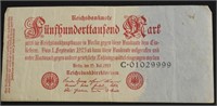 1923 GERMANY 5 MILLION MARKS VF