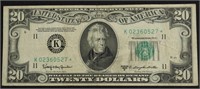 1950 20 $ STAR FEDERL RESERVE NOTE VF