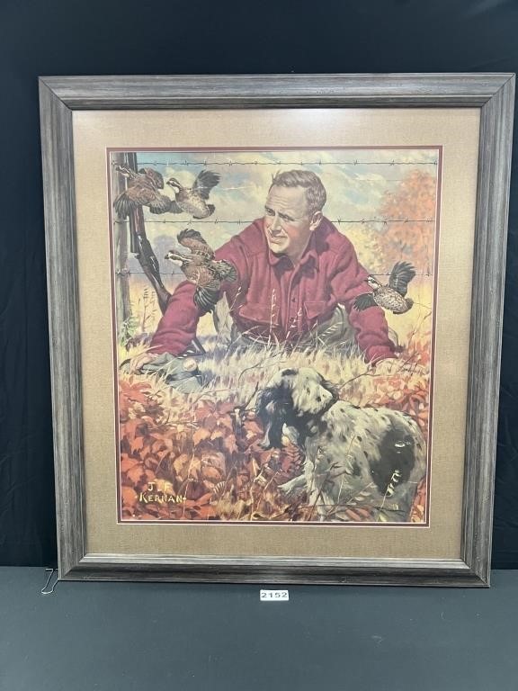 Large Framed Falstaff J. F. Kernan Hunting Print*