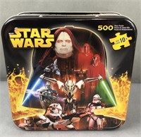 Star Wars 500 piece puzzle in tin