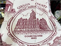 Gibson County Indiana Throw Blanket