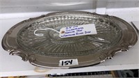 16.5 WIDE SILVERPLATE SERVING TRAY