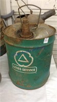 Cities Service gas can