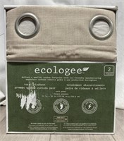 Ecologee 2 Panel Blackout Curtains 52x90in