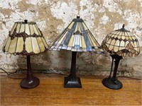 Three Table Lamps