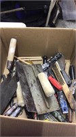 Miscellaneous box of tools