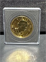 CANADIAN $50 GOLD MAPLE LEAF 1 OZ FINE GOLD COIN