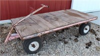 4-Wheel Wagon Cart, Pink Pony