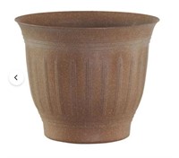 Estelle Polypropylene Pot Planter (4) (Dark Earth)