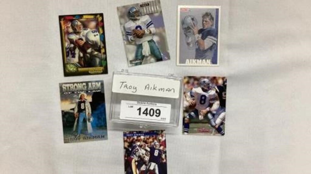 Troy Aikman football collectors