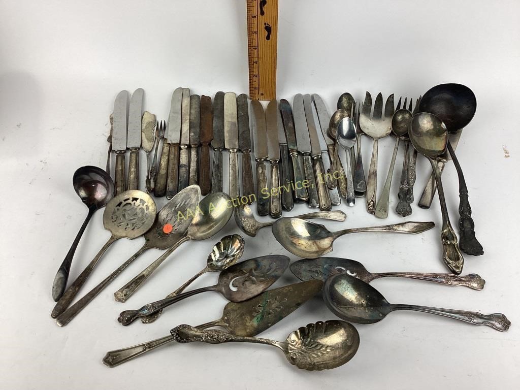 Silverplate flatware