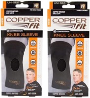 2 PIECES SIZE LARGE TO XL COPPER FIT WORKGEAR