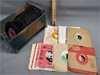 Vintage 45 Records Lots of Country Music