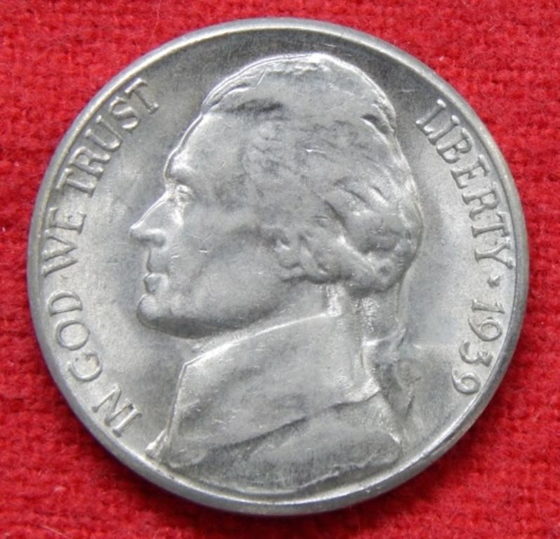 1939 S Jefferson Nickel