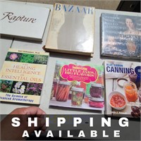 Assorted VTG Books: Rapture, Bazaar and more