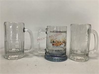 Canadian NHL Glass Beer Steins and More