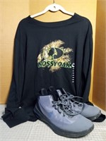 Nike Men’s Shoes Size 11 & New Mossy Oak Shirt